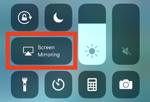 What is screen mirroring on ios 11 2
